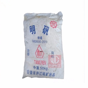 明礬，工業(yè)明礬，KAl(SO?)?·12H?O